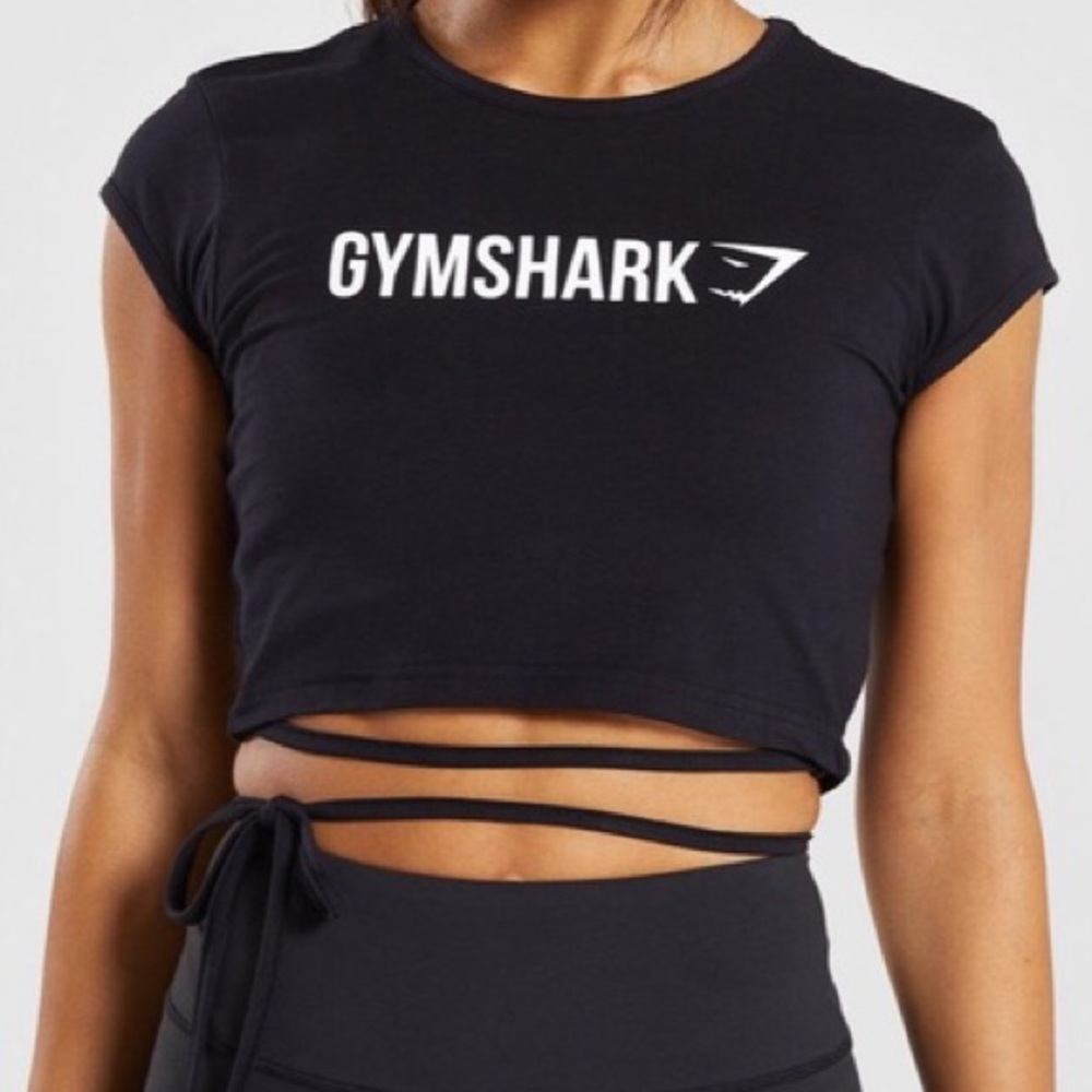 Gymshark Ribbon Crop Top